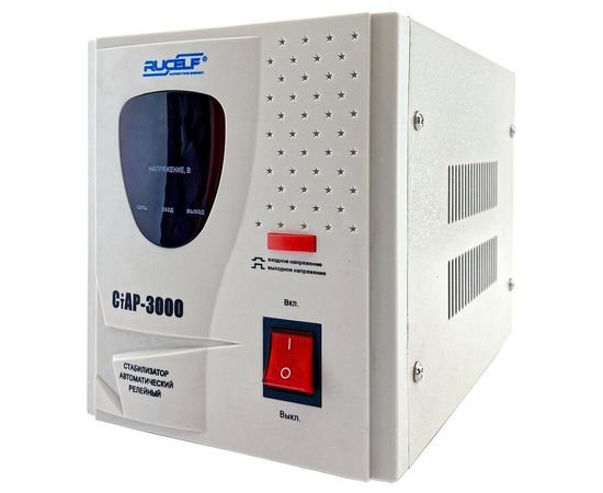  Стабилизатор напряжения Rucelf СтАР-3000 белый 