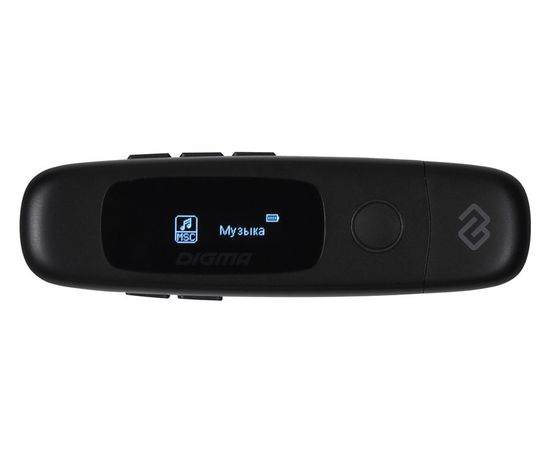  Плеер Flash Digma U4 8Gb черный 