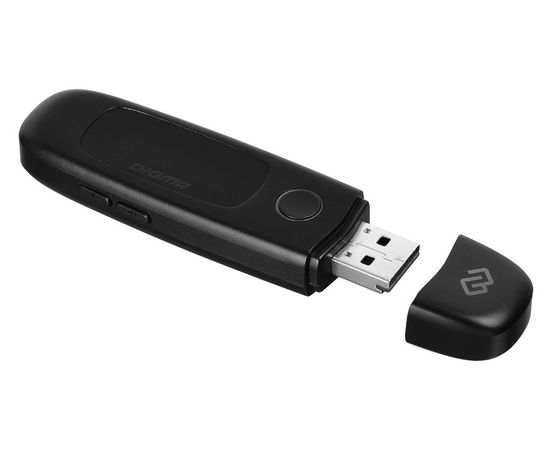  Плеер Flash Digma U4 8Gb черный 