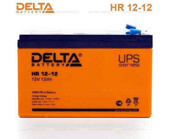  Батарея для ИБП Delta HR 12-12 12В 12Ач 