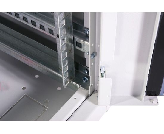  Шкаф коммутационный ЦМО ШТК-Э-48.6.8-13АА напольный 48U 600x800мм пер.дв.стекл металл серый 