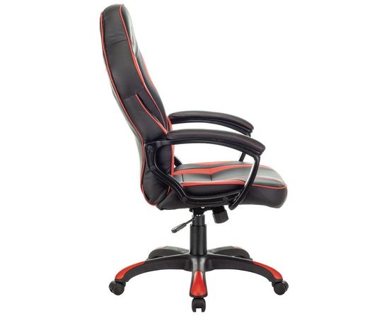  Кресло игровое A4Tech Bloody GC-350 черный/красный эко.кожа крестов. пластик черный 