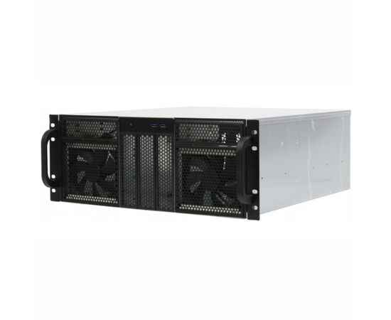  Серверный корпус Procase RE411-D5H10-FE-65 4U server case,5x5.25+10HDD,черный,без блока питания,глубина 650мм,MB EATX 12"x13" 