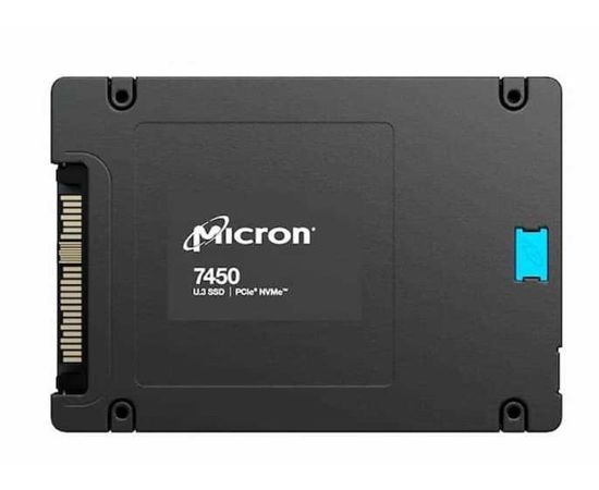  SSD Crucial Micron 7450 PRO MTFDKCC3T8TFR-1BC1ZABYY, 3840GB, U.3(2.5" 15mm), NVMe, PCIe 4.0 x4, 3D TLC 