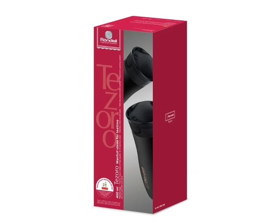  Термокружка Rondell Tezoro RDS-836BK черный 