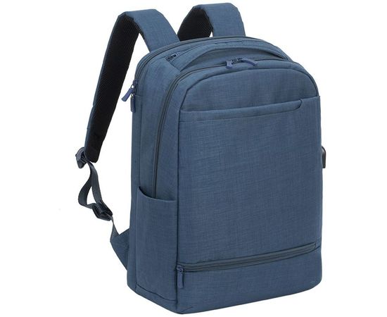  Рюкзак для ноутбука 17.3" Riva 8365 синий полиэстер 