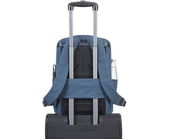  Рюкзак для ноутбука 17.3" Riva 8365 синий полиэстер 