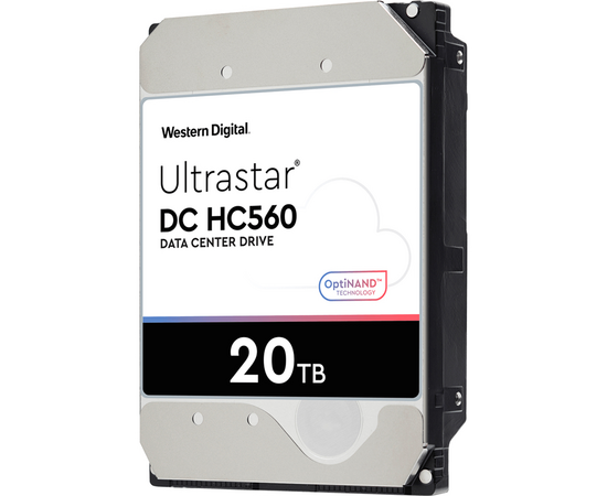  HDD WD Ultrastar DC HC560 WUH722020BLE6L4 SATA 20Tb 0F38785 7200 6Gb/s 512Mb 