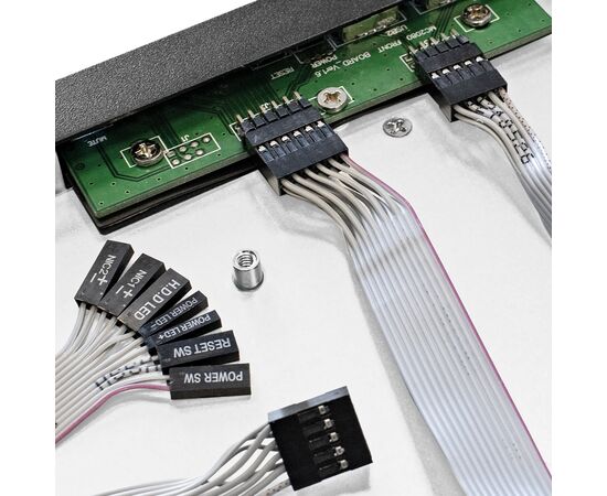  Корпус Exegate Pro 1U660-HS04 EX265517RUS RM 19", высота 1U, глубина 660, БП 300DS, 4xHotSwap, USB 