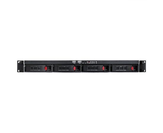  Корпус Exegate Pro 1U660-HS04 EX265517RUS RM 19", высота 1U, глубина 660, БП 300DS, 4xHotSwap, USB 