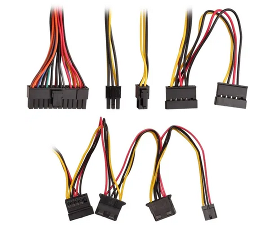 Блок питания ExeGate 650W XP650 (ATX, PC, 12cm fan, 24pin, 4pin, PCIe, 3xSATA, 2xIDE, FDD, black, кабель 220V в комплекте) 