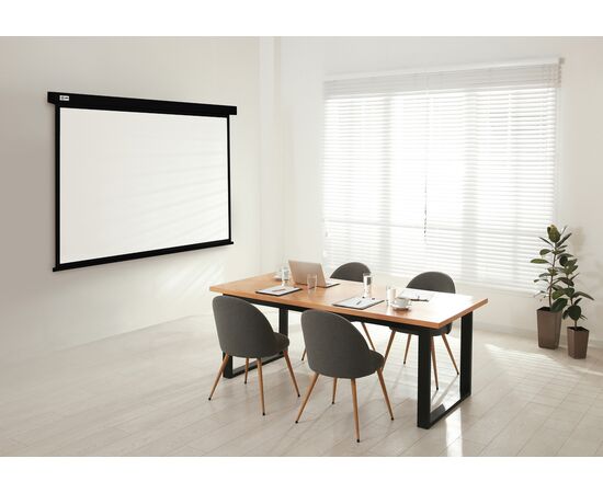  Экран Cactus CS-PSW-127X127-BK Wallscreen 1:1 настенно-потолочный рулонный черный 