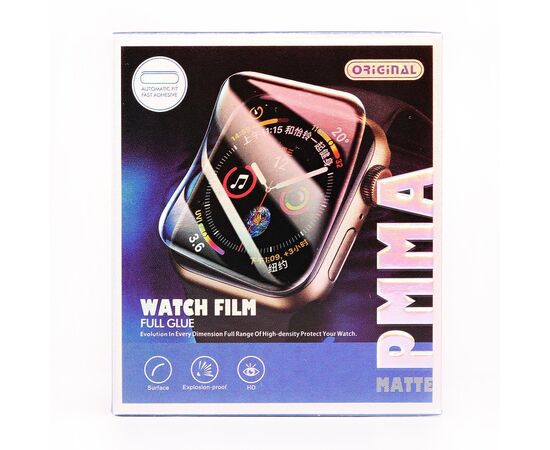  Защитная пленка TPU - Polymer nano для "Apple Watch 44 mm" (black)(126380) 