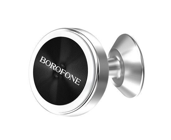  Держатель автомобильный Borofone BH5 Platinum metal magnetic in-car holder for dashboard (black) 