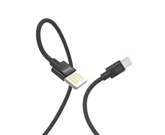  Кабель USB - micro USB Hoco U55 Outstanding (black) 