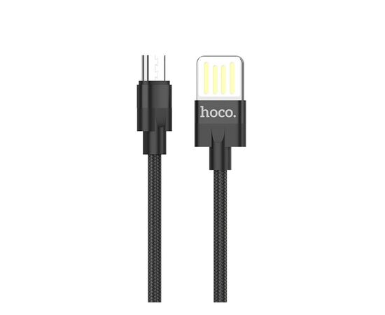  Кабель USB - micro USB Hoco U55 Outstanding (black) 