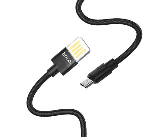  Кабель USB - micro USB Hoco U55 Outstanding (black) 