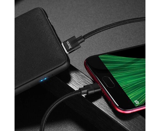 Кабель USB - micro USB Hoco U55 Outstanding (black) 