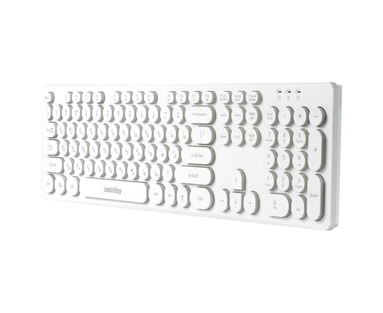  Клавиатура Smart Buy SBK-328U-W USB ONE с подсветкой (white) 