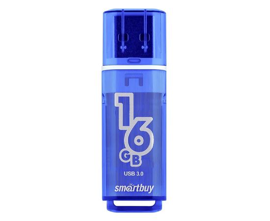  Флэш накопитель USB 16 Гб Smart Buy Glossy 3.0 (dark blue) 