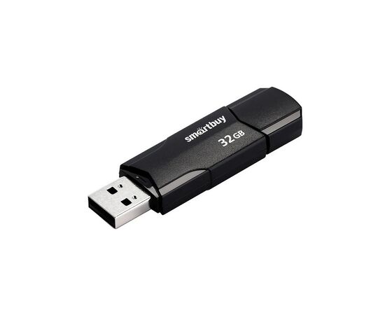  Флэш накопитель USB 32 Гб Smart Buy CLUE (black) 