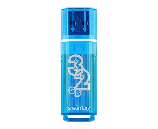  Флэш накопитель USB 32 Гб Smart Buy Glossy (blue) 