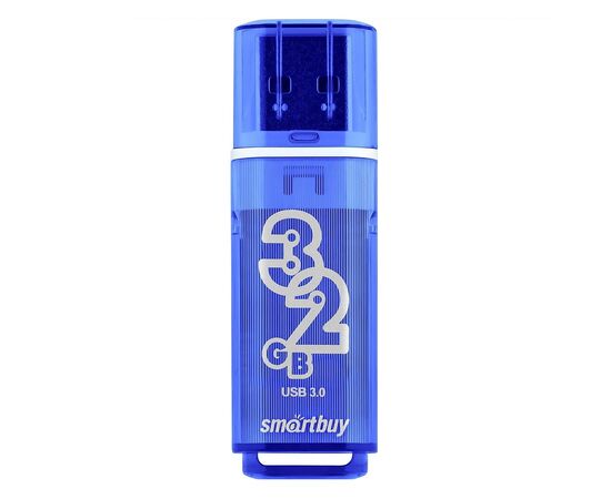  Флэш накопитель USB 32 Гб Smart Buy Glossy 3.0 (dark blue) 