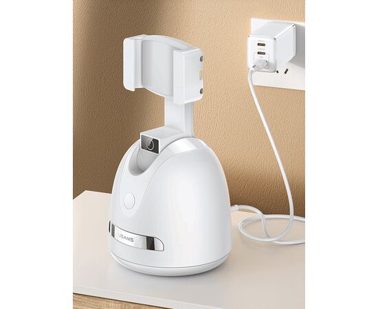  Держатель Usams US-ZB239 для смартфона, белый (ZB239GPQ01) 