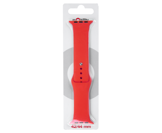  Ремешок для Apple watch - 42-44 mm, mObility, красный 