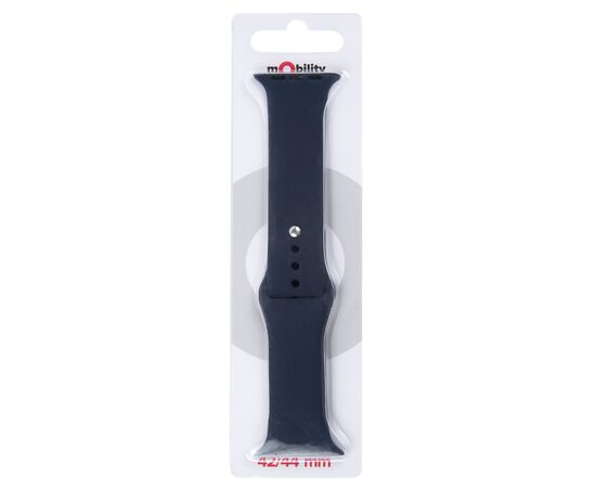  Ремешок для Apple watch - 42-44 mm, mObility, синий 