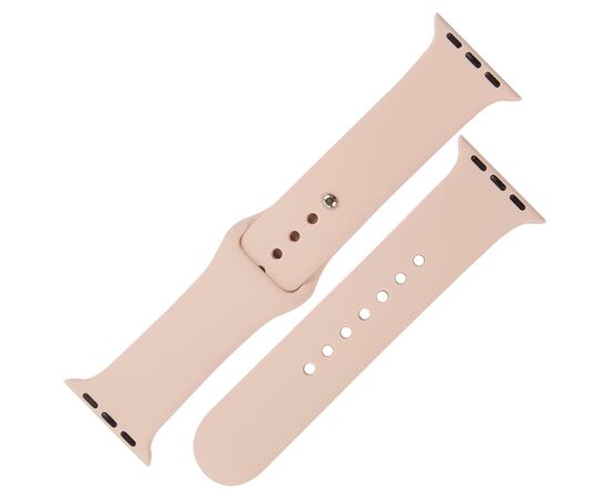  Ремешок силиконовый MB для Apple watch – 42-44 mm (S3/S4/S5 SE/S6), песочный 