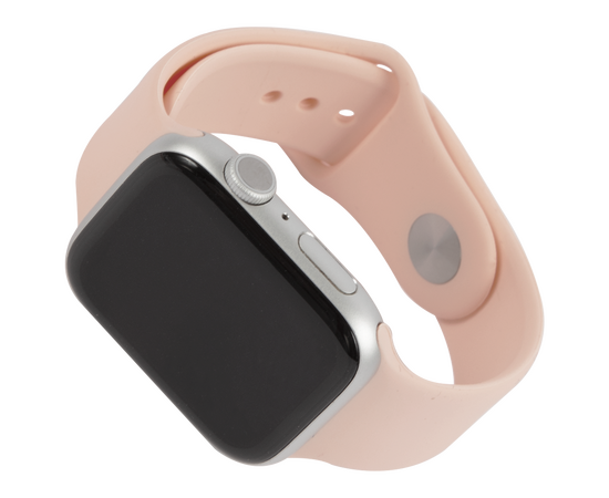  Ремешок силиконовый MB для Apple watch – 42-44 mm (S3/S4/S5 SE/S6), песочный 