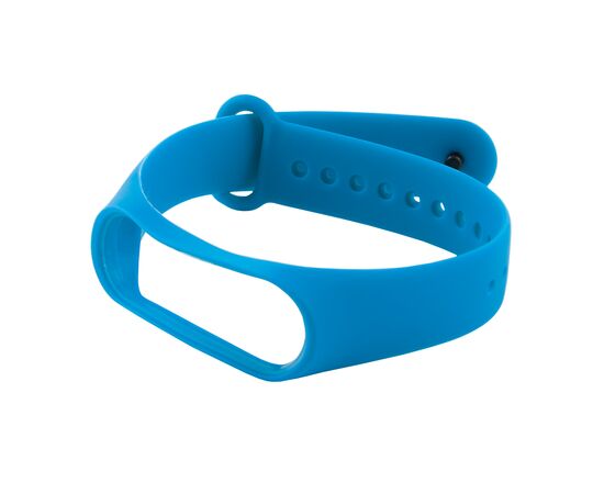  Силиконовый ремешок для Xiaomi Mi Band 3/ Mi Band 4, голубой, №1 