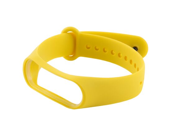  Силиконовый ремешок для Xiaomi Mi Band 3/ Mi Band 4, желтый, №11 