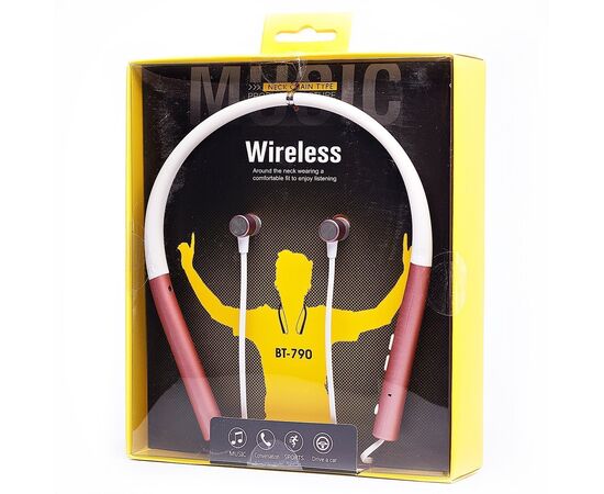  Bluetooth-наушники внутриканальные - BT-790 (pink gold)(118406) 