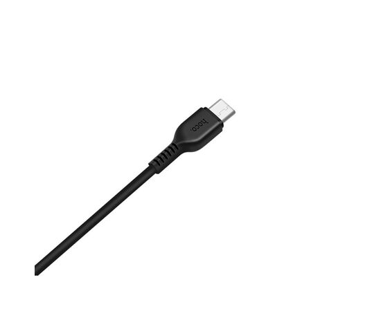  Кабель USB - 8 pin HOCO X20, 3.0м, круглый, 2.1A, силикон, цвет: чёрный (1/30/300) 