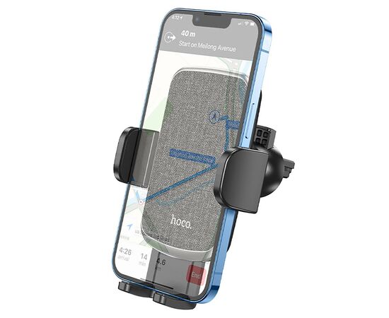  Держатель автомобильный Hoco зажим CA94 в дефлектор (black) (214055) 