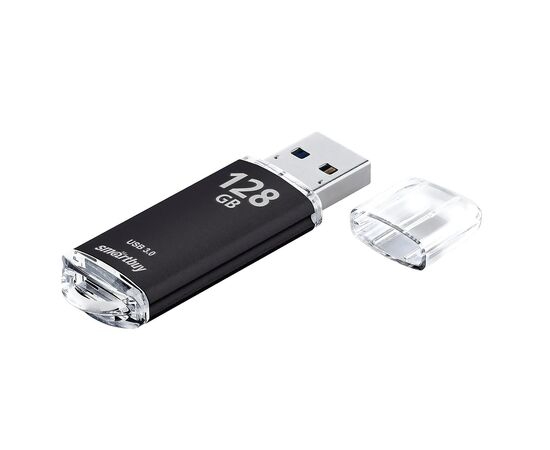  Флэш накопитель USB 128 Гб Smart Buy V-Cut 3.0 (black) (102559) 