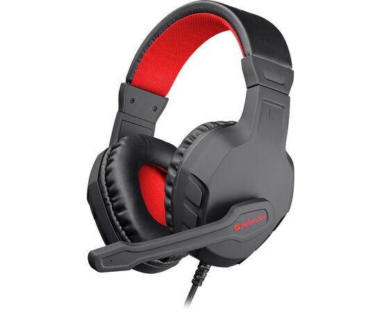  Гарнитура DEFENDER Gaming Cujo Black/Red 64505 