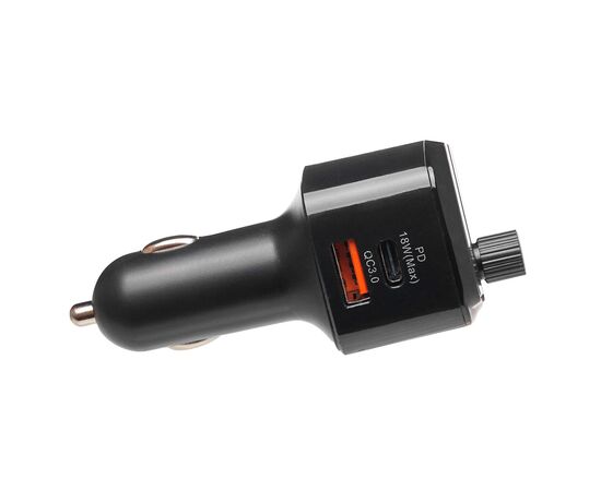  Автомобильный FM-трансмиттер - M25 2USB/PD18W (black) (212242) 