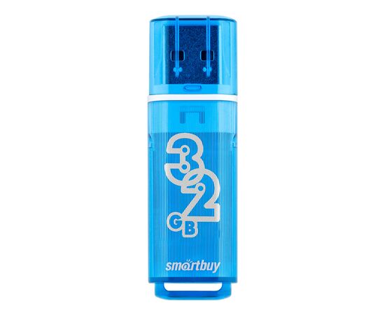  USB  32GB  Smart Buy  Glossy  синий 