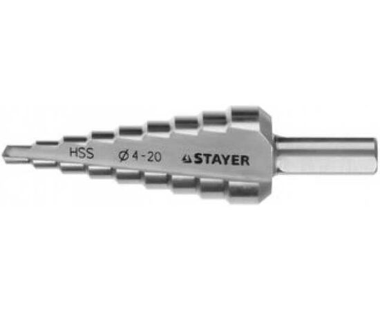 Сверло Stayer 29660-4-20-9 по металлу (1пред.) 