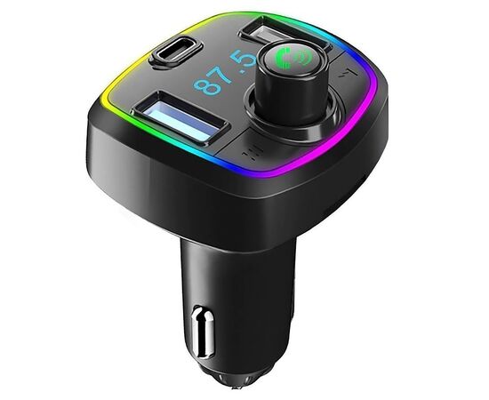  Автомобильный FM-трансмиттер - M33 2USB/PD18W (black) (212250) 