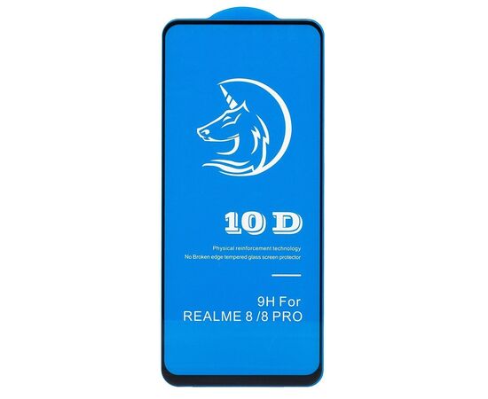  Защитное стекло Full Screen Activ Clean Line 3D для "OPPO realme 8 Pro/realme 8" (black)(203148) 