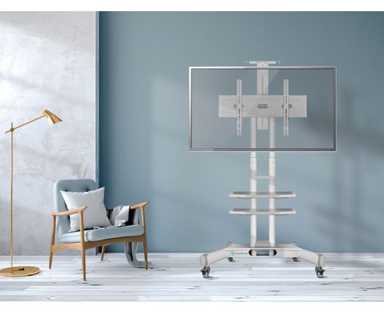 40"-70" Мобильная стойка ONKRON TS1552 White 