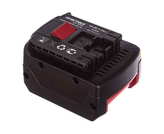  Аккумулятор ПРАКТИКА 910-416 для BOSCH 14,4В, 1.5Ач, Li-ION, в блистере 