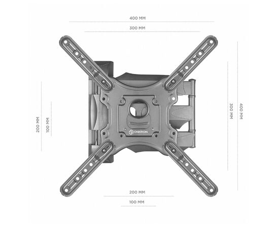  Кронштейн Onkron NP40 черный 