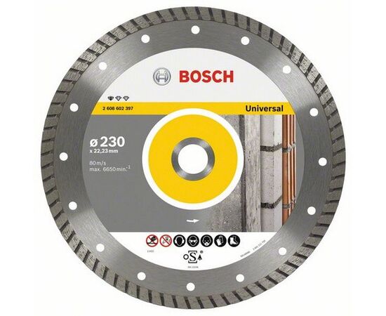  Алмазный диск универсальный Bosch Standard for Universal Turbo (2608602397) 