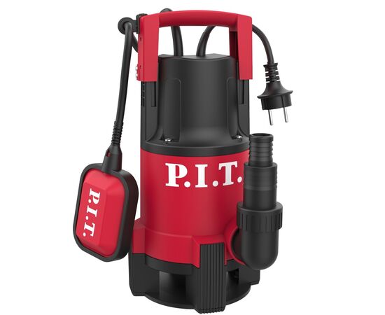  Насос дренажный P.I.T. PSW550-W 550Вт, грязн вода, напор 9м, производ 150л/мин, корпус удар пластик 