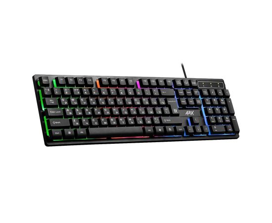  Клавиатура Defender Arx GK-196L мембранная игровая с подсветкой USB (black) (202855) 
